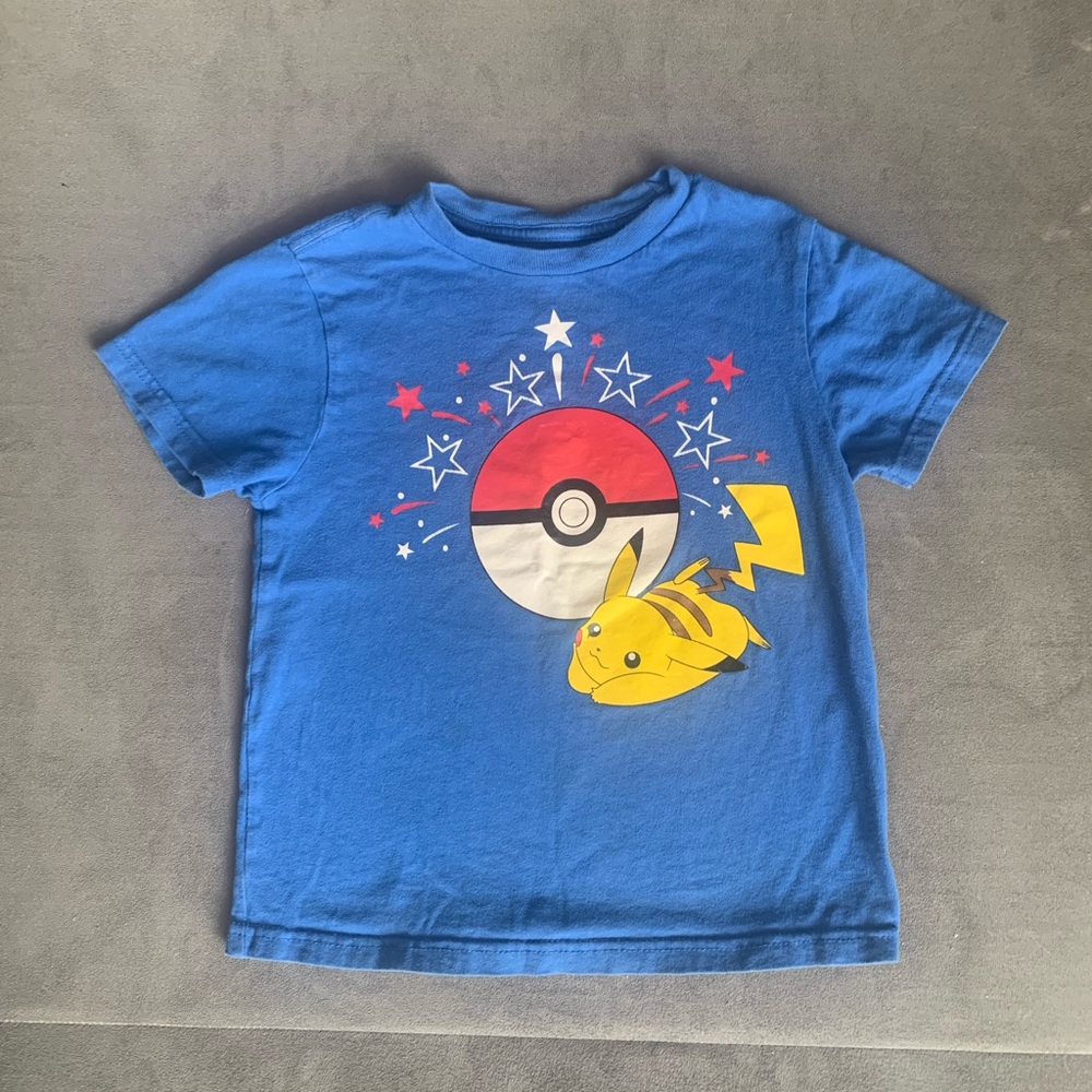 Blue Pokémon Kids T-Shirt